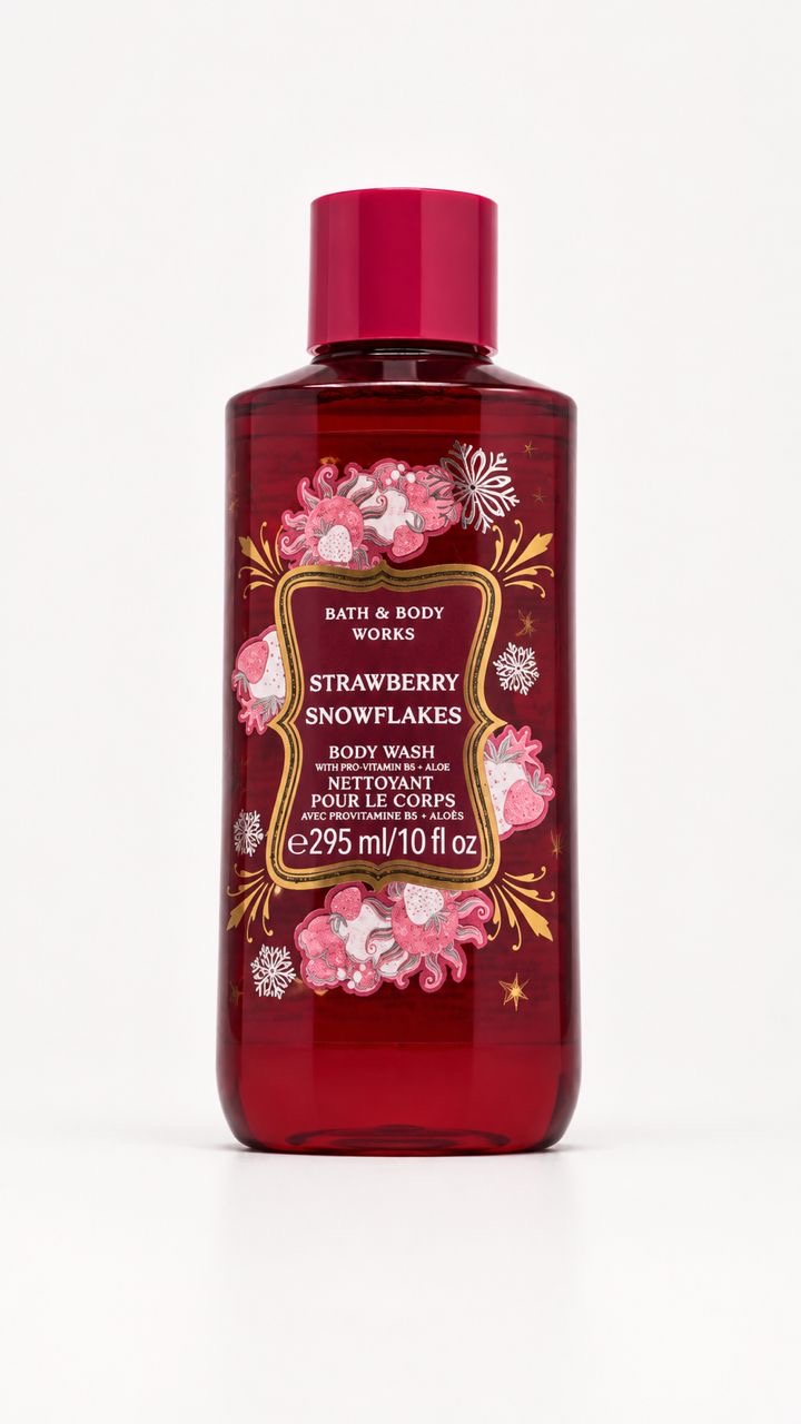 GEL DE DOUCHE STRAWBERRY SNOWFLAKES