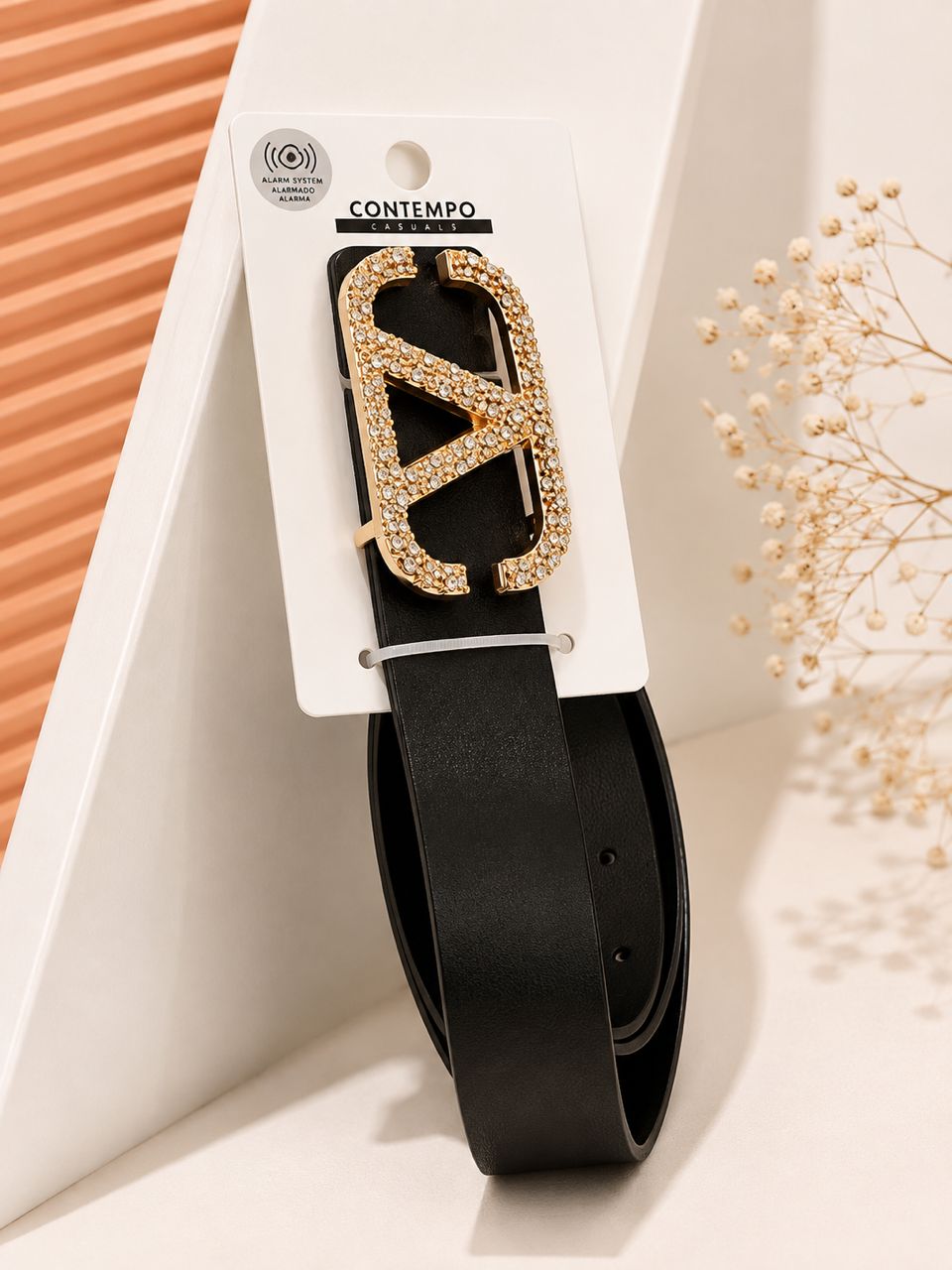 CEINTURE V NOIR