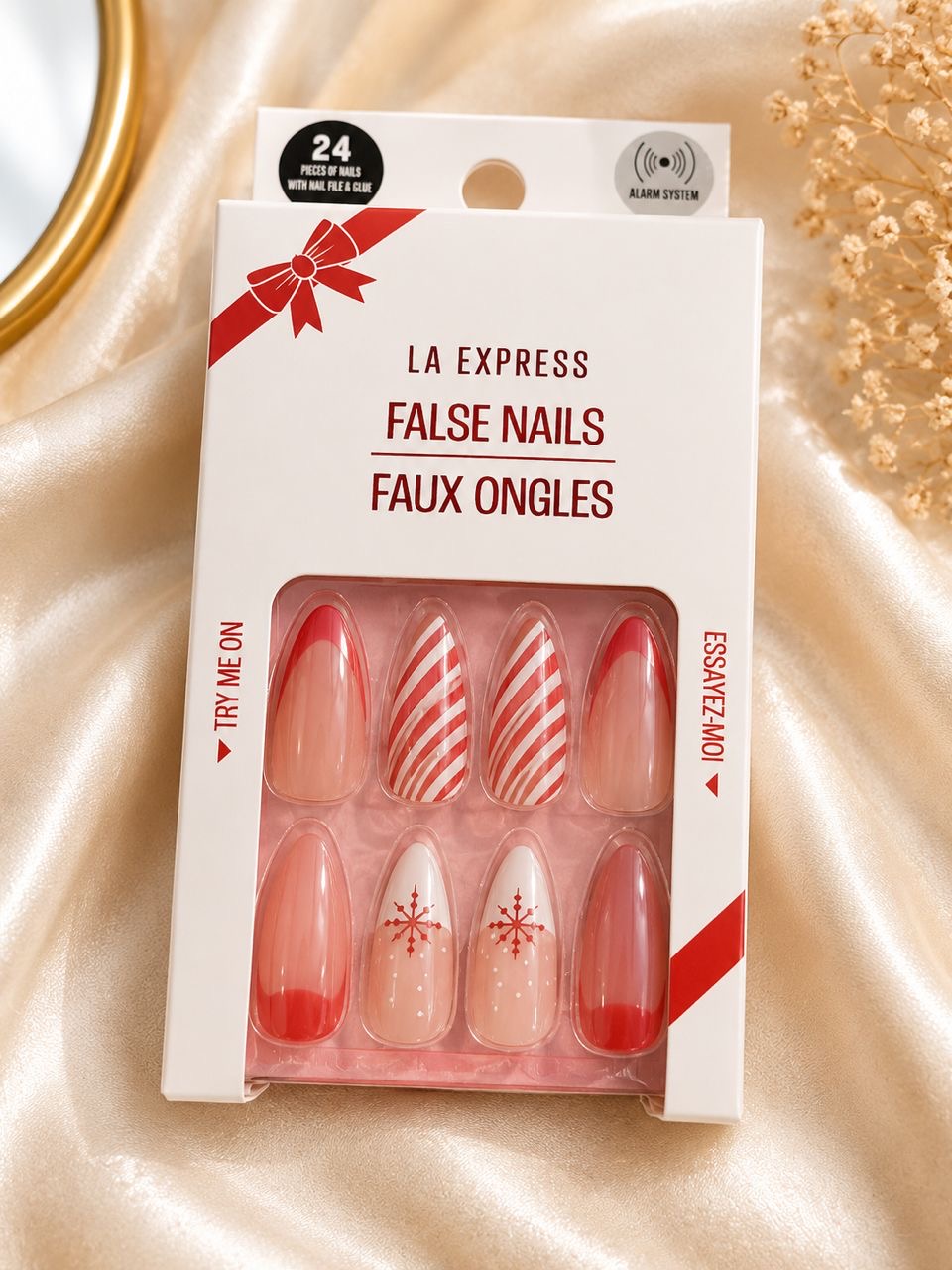 FAUX ONGLES NOEL