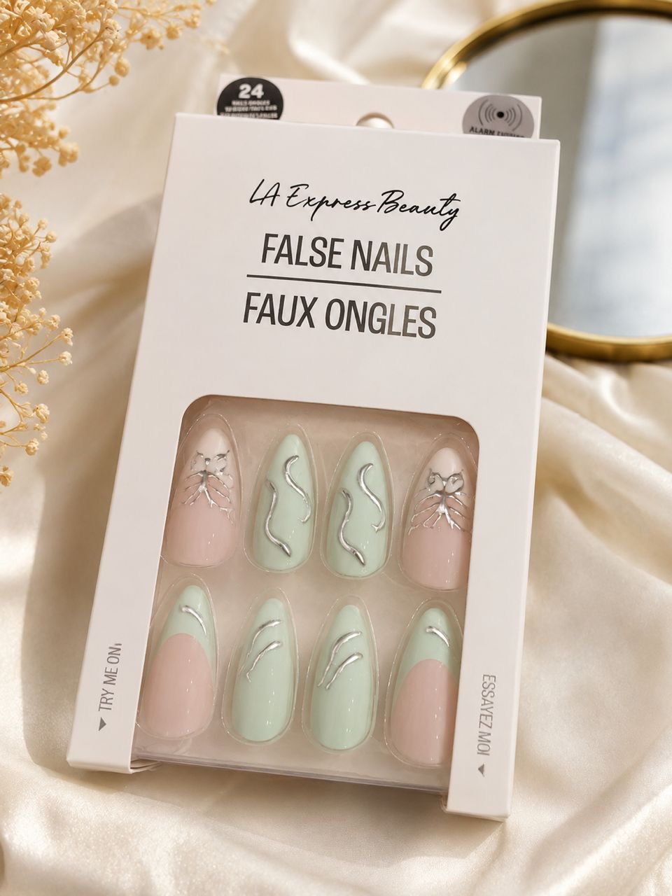 FAUX ONGLE FLUORESSENT