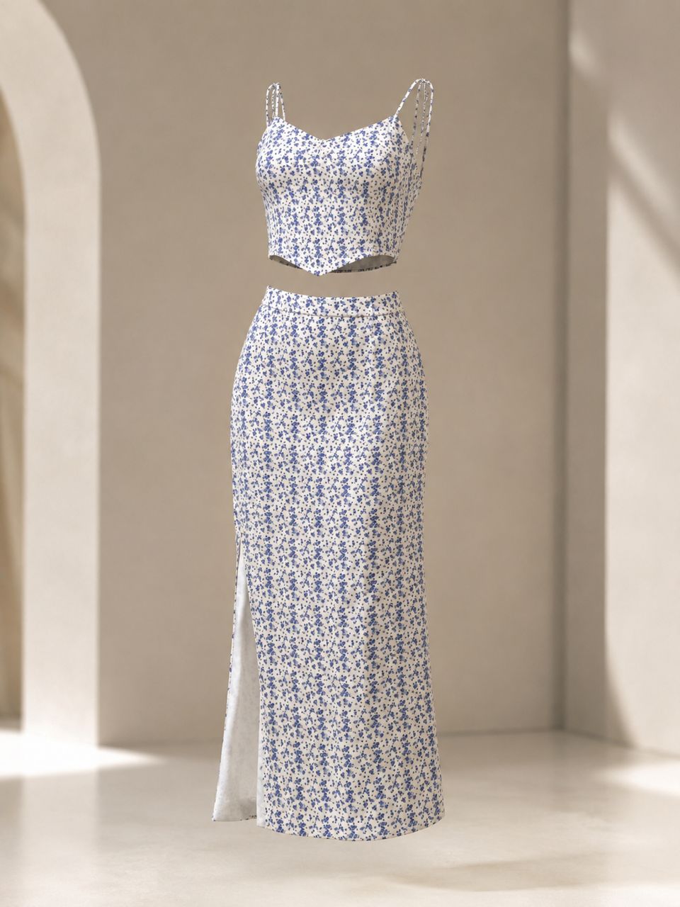 ENSEMBLE FOREVER 21 HAUT ET  JUPE